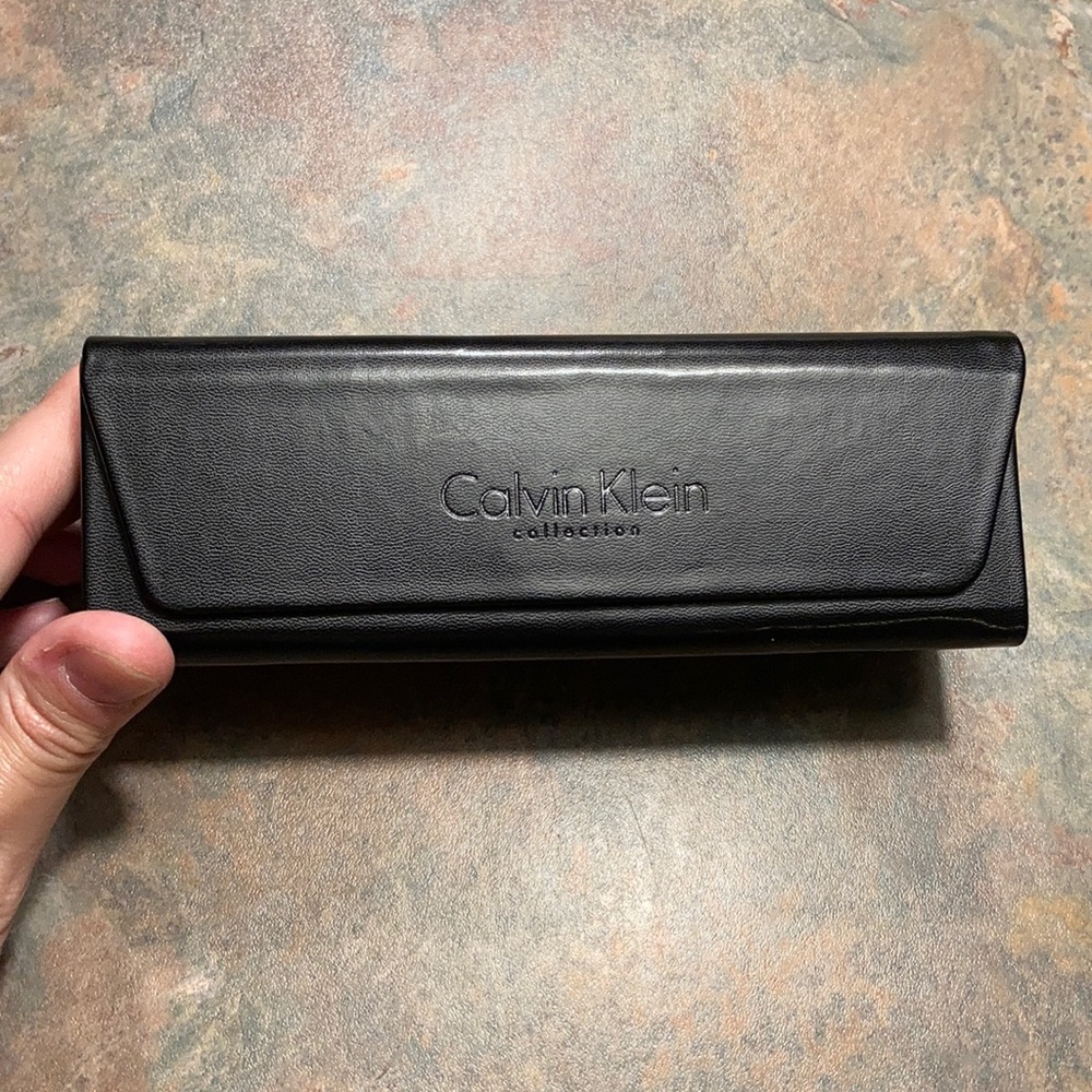 Calvin Klein collection glasses case
